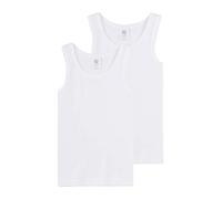 Sanetta Boy's Bio Cotton Undershirt vest (Pack of 2) 12-13 Years White (10)