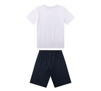 Sanetta Boys' Short Pajamas - Teens, Sharks, Pajama, Single Jersey, Bau...