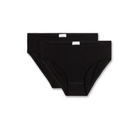 Sanetta Girls' 344837 Panties, Black (Super 10015), 16 Years (Pack of 2)