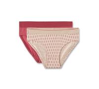 Sanetta Girl's 348404 Double Pack of Rio Briefs, Rose, 140