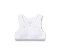 Sanetta Girls' Bustier Weiß Sports Bra, White, 16 Years