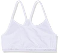 Sanetta Girl's Bustier, White (White 10), 176