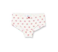 Sanetta Girls' Cutbrief Beige Briefs, White Pebble, 10 Years