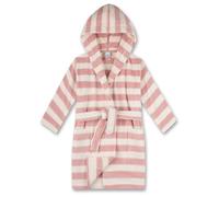 Sanetta - Kid's Bathrobe Stripe 233054 - Bathrobe size 140, pink