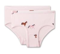 Sanetta - Kid's DP Hipslip 336990+336992 - Briefs size 128, pink/white