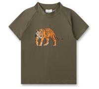 Sanetta - Kid's Rashguard S/S - Lycra size 92, olive