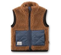 Sanetta - Kid's Vest 12286 - Fleece vest size 86, brown