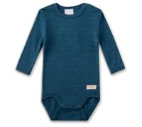 Sanetta - Kid's Wool Body L/S - Merino base layer size 44/50, blue