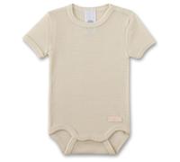 Sanetta - Kid's Wool Body S/S - Merino base layer size 44/50, sand