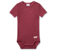 Sanetta - Kid's Wool Body S/S - Merino base layer size 80/86, red