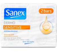 Sanex Bar Soap Dermo Protect Sensitive 90g 2 Pack