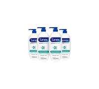 Sanex BiomeProtect Moisturising Shower Gel 4 x 720ml Pump (4 pack)