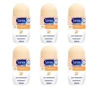 Sanex Derma Sensitive Antiperspirant Roll-On 50ml - Pack of 6