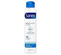 Sanex Dermo Extra Control Antiperspirant Deodorant Spray 250ml, with antibacterial zinc oxide, up to 48-hour sweat and odour protection, restores skin’s natural pH, dermatologically tested