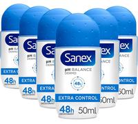 Sanex Dermo Extra Control Roll-On Anti-Perspirant Deodorant, 48h Protection, 50 ml
