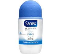 'SANEX DERMO Extra Control - Women Roll-On Deodorant Pack of 6 (6 x 50 ml)