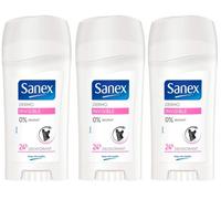 Sanex Dermo Invisible Roll On Antiperspirant 50ml or Stick 65ml -24hr 0% Alcohol