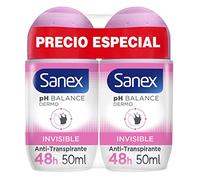 Deodorant Sanex Invisible Roll Duplo