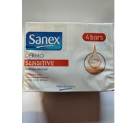 Sanex Bar Soap Dermatologically Sensitive 4 x 90g Bars