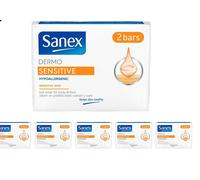 Sanex Dermo Sensitive Face & Body Soap Bars 2 x 90g x 6