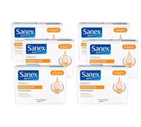 Sanex Dermo Sensitive Soap Bars 90g - 6 x 4 Packs (24 Bars Total) | Gentle Skin