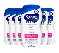Sanex BiomeProtect Hypoallergenic Shower Gel 6x 450ml (6 pack)