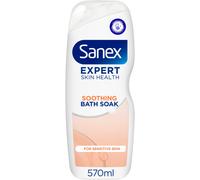 Sanex Expert Skin Health Soothing Bath Soak 570ml bath soak men and women bath foam advanced prebiotic formula comforts