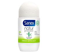 Sanex NaturProtect Fresh Efficacy 48h Deodorant Roll On with Natural Bamboo Deodorant, 50ml
