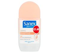 Sanex Roll On Deodorant Sensitive 50ml (Pack of 6)