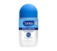 Sanex Roll On Dermo Extra Control 50ml Pack of 1 Maximum Dry Skin Protection 48h Anti-perspirant 0% Alcohol with Welari Thank You Card | (1pack) (50ml)