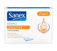 Sanex Sensitive Skin Bar Soap 2 x 90g