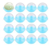Sanfly 100pcs Mini Cake Box Clear Plastic Cookies Muffins Dome Box Mooncake Box Cake Boxes for Puffs Mochi Mooncake