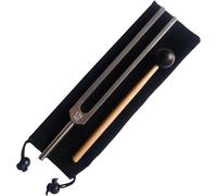 Sanfly 174 Hz Tuning Fork for Healing Aluminum Alloy Sensory Tuning Fork Non-magnetic Tuning Fork with Hammer and Storage Bag