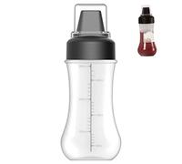 Sanfly 350ml 5 Hole Squeeze Condiment Bottles with Nozzles Plastic Ketchup Squeezy Sauce Bottles for Condiments