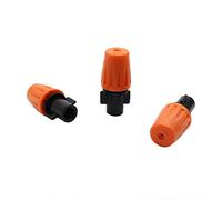 Sanfly 50pcs Micro Spray Adjustable Flow Irrigation Drippers Garden Sprinkler Drip Irrigation Mister Irrigation Misting Drip Kit