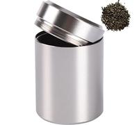 Sanfly Aluminum Storage Jar Portable Airtight Smell Proof Container Bottle for Herb Spices Coffee Teas Durable Kitchen Storage Jar for Home
