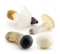 Sanfly Artificial Plants Outdoor Mini Artificial Mushroom Decoration Fake Landscape Mushroom for Home Decor Diy Crafts