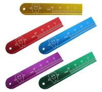 Sanfly Dental Ruler Dental Precision Measuring Ruler Endodontic Span Measure Scale Endodontic Measuring Devices Dental Tool for Dentistry