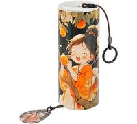 Sanfly Japanese Wind Chimes for Sound Healing, Meditation, Relaxing Emotions, Chord Wind Chimes Hand-cranked Wind Chimes Unique Outdoor Decoration