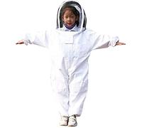 Sanfly Kids Beekeeping Suits Cotton Full Body Protective Ventilatedbeginner Beekeepers Lightweight Sting Proof Bees Coat Bee Protective