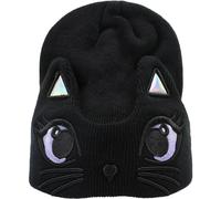Sanfly Lovely Knitted Hat Winter Slouchy Beanie Hat Warm Cute Cat Ear Beanie Hat Warm Beanies Hat for Women Ladies (black)