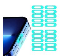 Sanfly Phone Tablet Charging Port Protective Film 20pcs Universal Protector Fluorescent Stickers for Ios Type-c Micro Usb