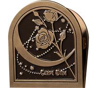 Sanfly Scrapbooking Journaling Metal Clip Vintage Rose Cat Pattern Handbook Decorative Metal Clamp Set Paper Clips for Paperwork