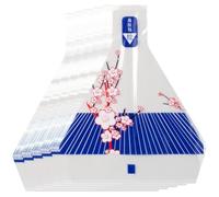 Sanfly Triangle Onigiri Packaging Bag 100pcs Japanese Style Plastic Rice Ball Wrapper Bag Disposable Sushi Packing Bag for Picnic