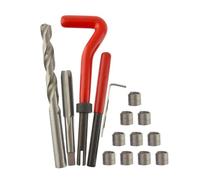 Sanfoelek 15Pcs Metric Thread Repa Insert Kit M3 M4 M7 M9 M11 Helicoil Car Pro Coil Tool M7 * 1
