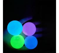 Sanfoelek 1pcs Dream Ball,Dream balls glow in the dark that stick, Dream Ball Returning,Stick to the ceiling Bounce back to you,Pressure ball ceiling cricket,Luminous Sticky Wall Balls,Fun stress reli
