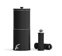 Sanfoelek 2.25 Gallon Gravity Water System Stainless Steel Countertop Water System Water Purifier