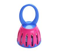 Sanfoelek 5-inch Cage Bell Mini Handheld Bell Early Education Music Percussion Instrument (Random Color)