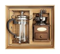 Sanfoelek Bean Grinder French Press Pot Set Coffee Utensils Event s