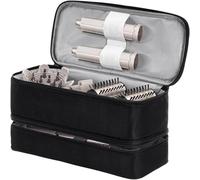 Sanfoelek Funda para secr de pelo estilo Shark Flex, funda de transporte portátil para Shark Flexstyle y accesorios, bolsa organizra de alnamiento de doble capa para cortras tijeras recor